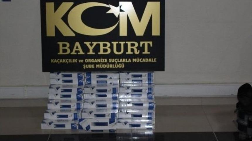 Bayburt&rsquo;ta Uyuşturucu Ve Ka&ccedil;ak Sigara Operasyonu
