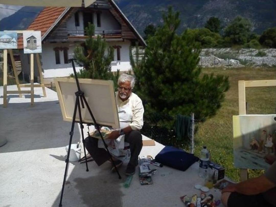 Ressam Akan, Uluslar Arası Sanat Festivali&rsquo;ne Katıldı