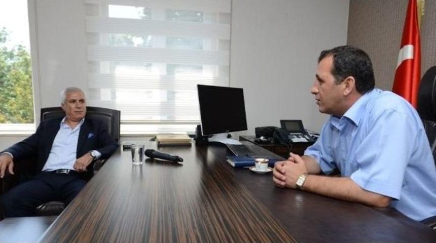 Bozbey&rsquo;den Nil&uuml;fer İl&ccedil;e Emniyet M&uuml;d&uuml;r&uuml; Alaağa&ccedil;lı&rsquo;ya Ziyaret