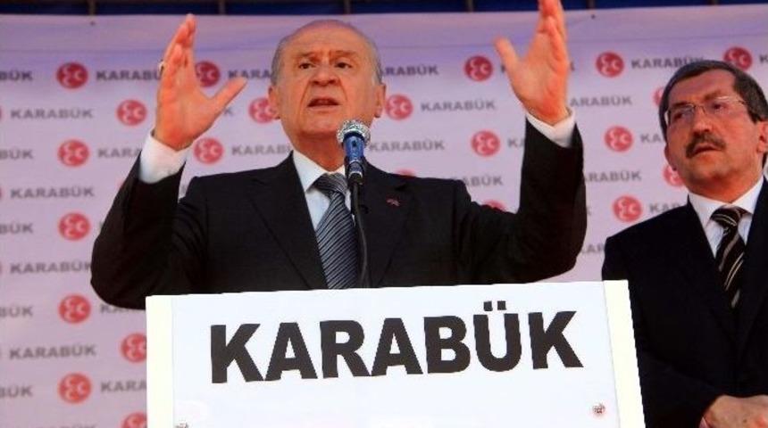 Mhp Genel Başkanı Devlet Bah&ccedil;eli: