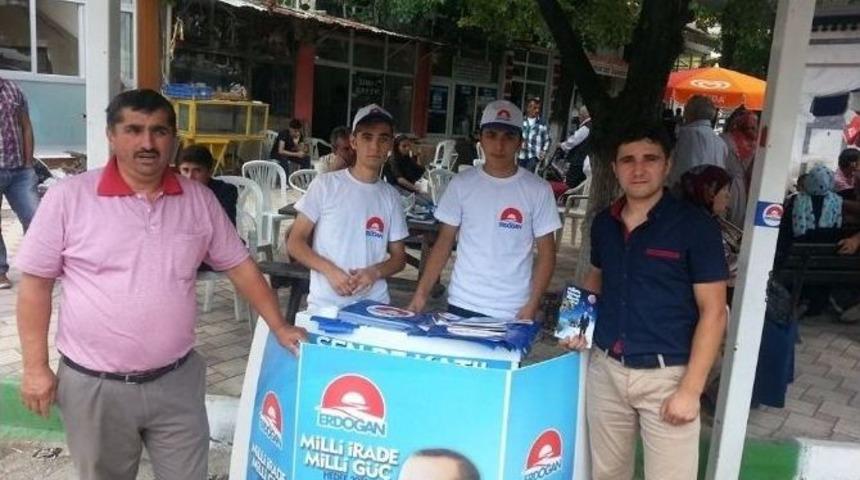 Keleslilerden Erdoğan Standına B&uuml;y&uuml;k İlgi