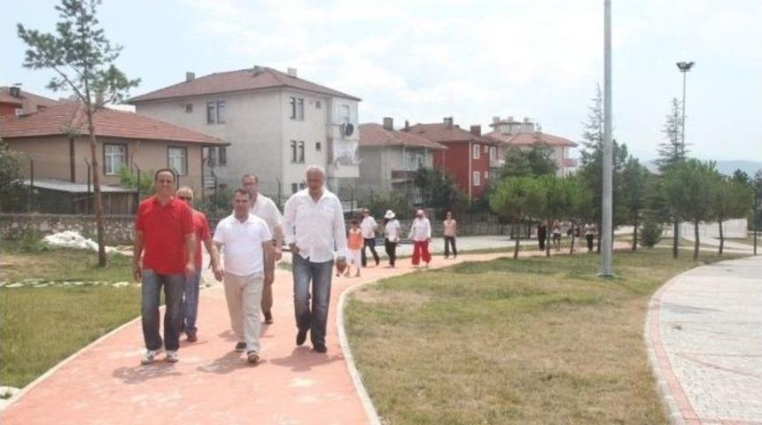 Kent Park&rsquo;ta Sağlıklı Yaşam Y&uuml;r&uuml;y&uuml;ş&uuml;