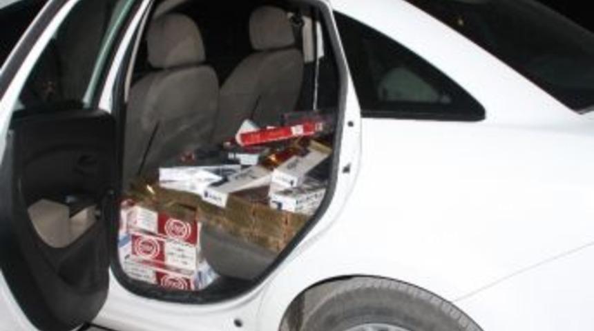 Erzurum&rsquo;da 41 Bin 660 Paket Ka&ccedil;ak Sigara Ele Ge&ccedil;irildi