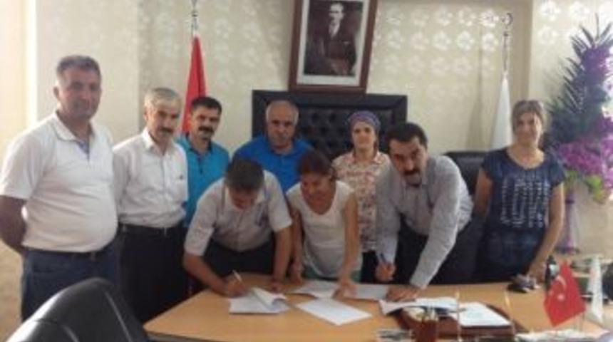 Kulp Belediyesi'nde Tis İmzalandı
