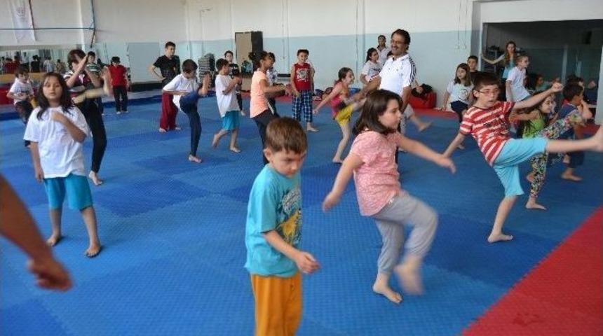 Kırıkkale&rsquo;de Yaz Spor Okuluna Yoğun İlgi