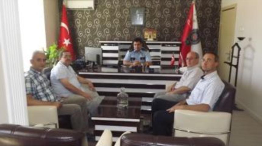 Kulalı Başkanlardan Emniyet M&uuml;d&uuml;r&uuml;ne Ziyaret