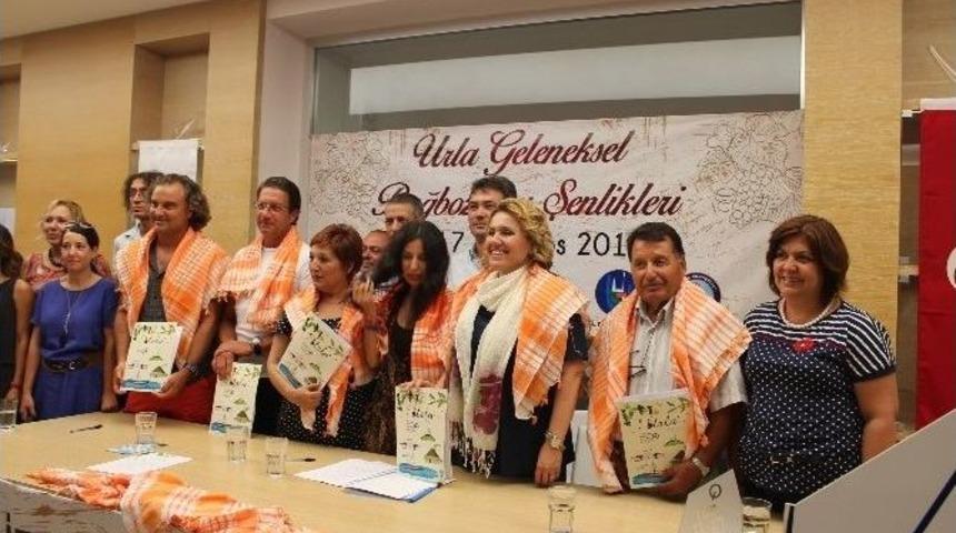 Urla Geleneksel Bağbozumu Şenlikleri Basına Tanıtıldı