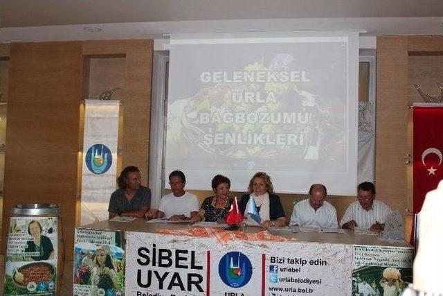 Urla Geleneksel Bağbozumu Şenlikleri Basına Tanıtıldı