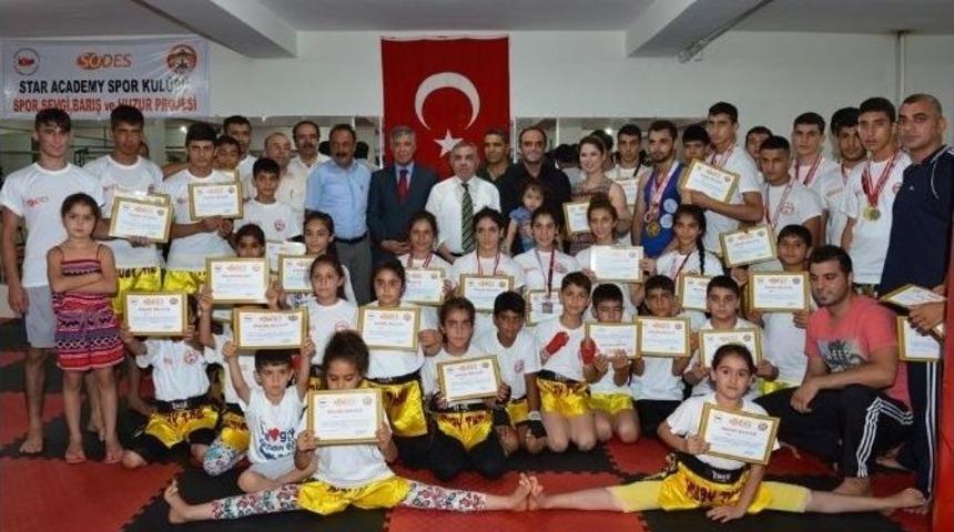 "spor Sevgi Barış Ve Huzur" Projesinin Kapanış T&ouml;reni Yapıldı