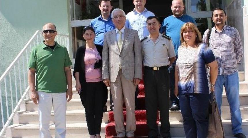 Cemiyet'ten Albay Mustafa Uğur'a 'hayırlı Olsun' Ziyareti