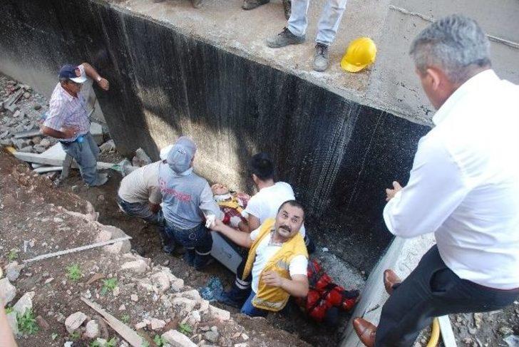 İnşaattan Düşen İşçi Ağır Yaralandı G3