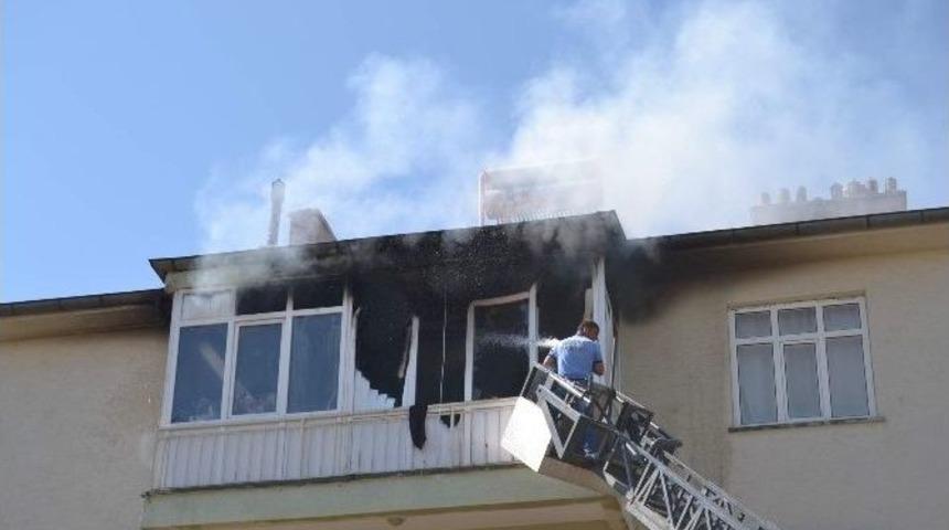 Kulu&rsquo;da Yangın