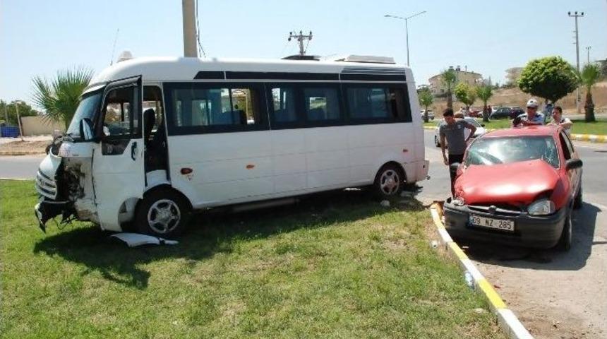 Didim&rsquo;de Trafik Kazası: 1 Yaralı