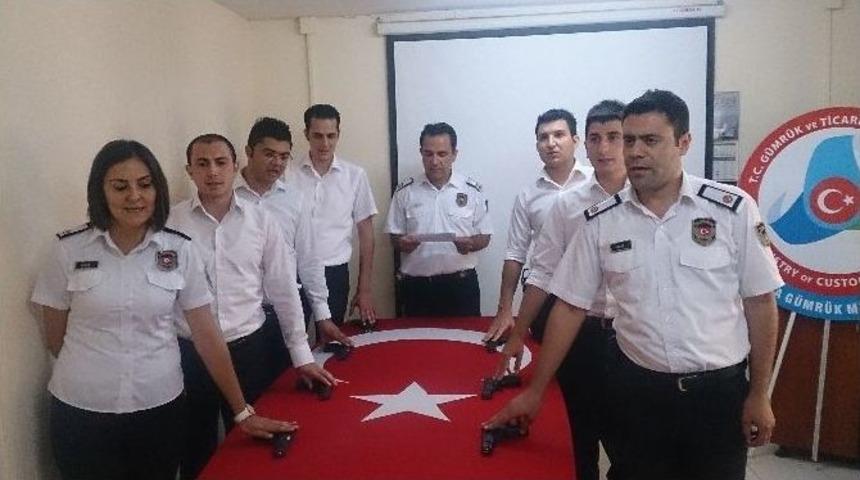 G&uuml;mr&uuml;k M&uuml;d&uuml;rl&uuml;ğ&uuml;nde Yemin T&ouml;reni