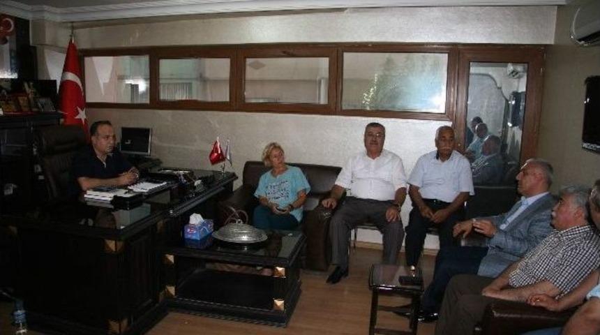 Chp Heyeti Kesob’u Ziyaret Etti