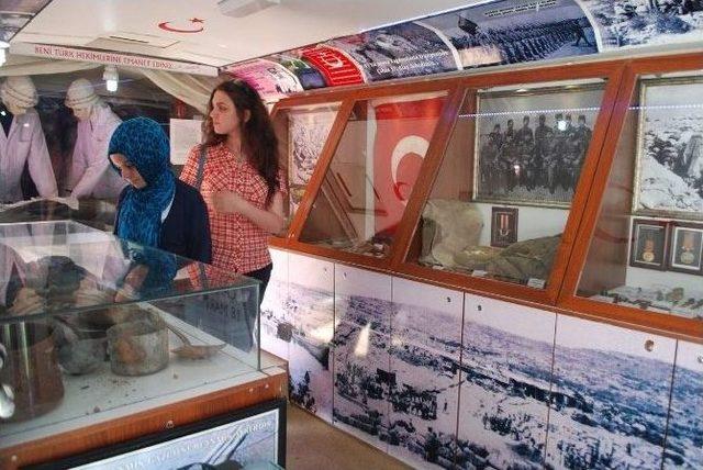 Çanakkale Şehitleri Müze Otobüsü Mudanya’da