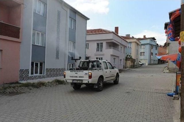 Boz&uuml;y&uuml;k&rsquo;te Haşereyle M&uuml;cadele &Ccedil;alışmaları 2