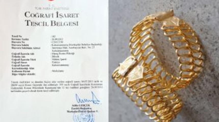 Maraş Burma Bileziği Tescillendi