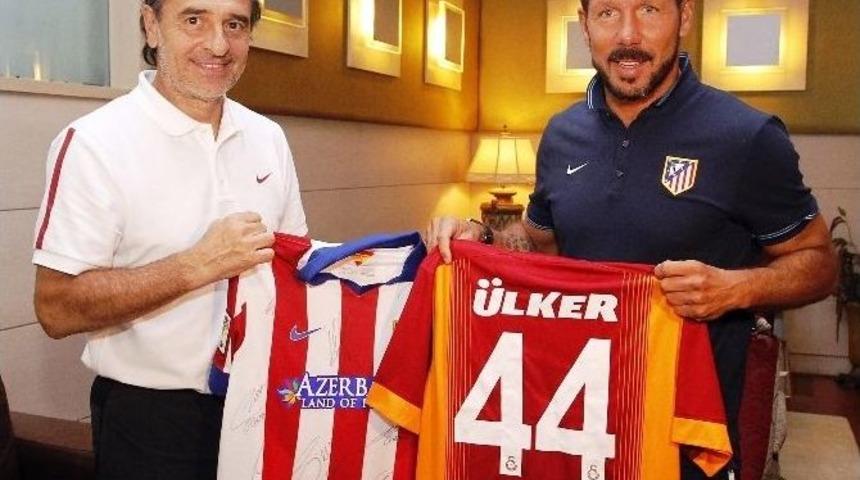 Prandelli, Sımeone&rsquo;yi Ziyaret Etti