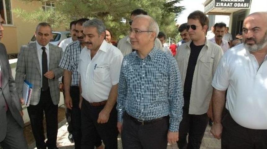 Bakan Elvan Yatırımları Değerlendirdi