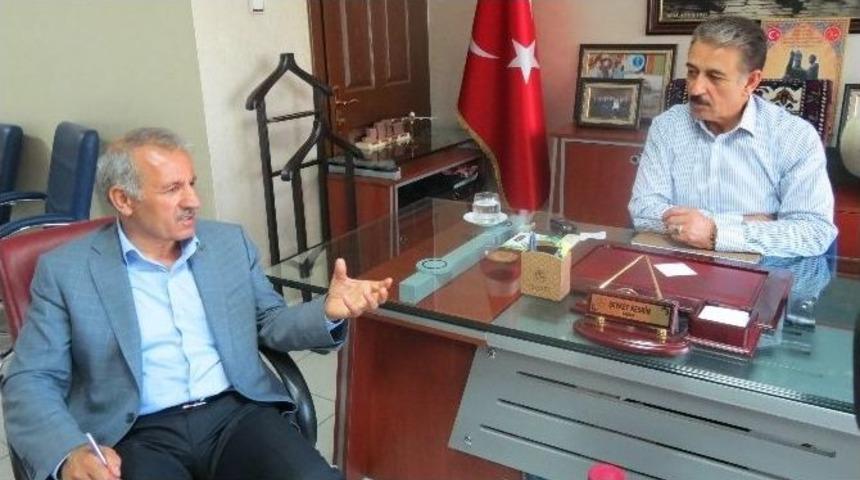Milletvekili Şahin&rsquo;den Mesob Başkanı Keskin&rsquo;e Ziyaret