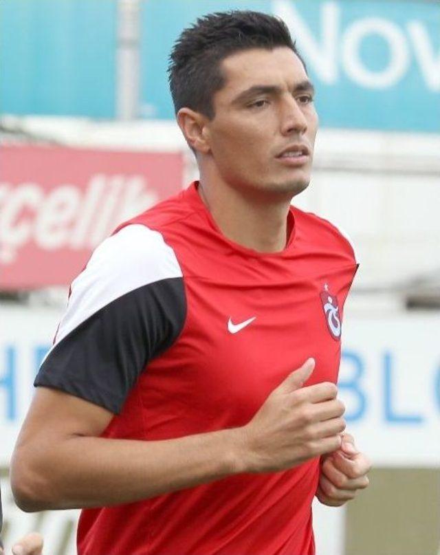 Trabzonspor’da Cardozo İlk İdmanına Çıktı
