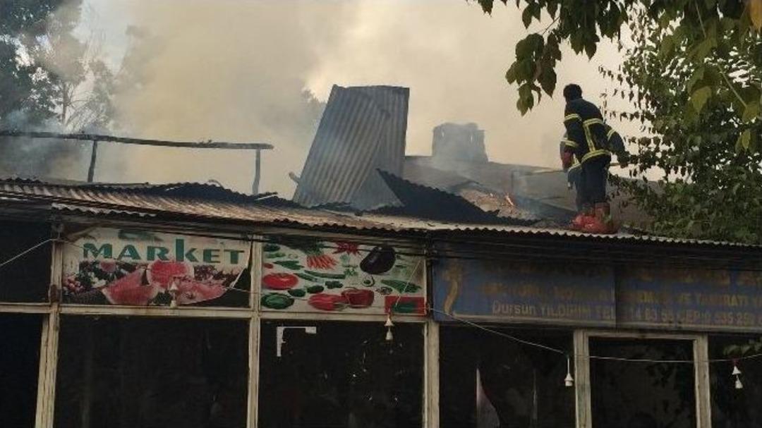 Van&rsquo;da Yangın