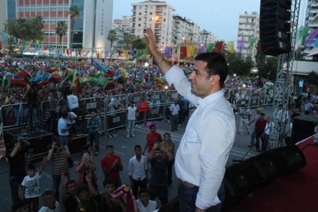 Selahattin Demirtaş Adana'da