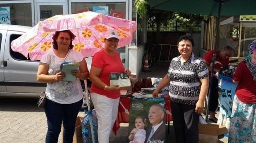 Chp&rsquo;li Kadınlar İhsanoğlu İ&ccedil;in Stant Kurdu