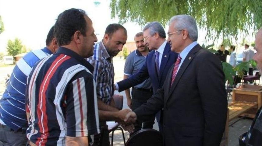 Karakelle Ve Başsoy&rsquo;dan Beldelere Ziyaret