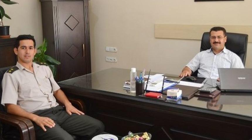 &Uuml;steğmen Oğuz&rsquo;dan İl&ccedil;e Tarım M&uuml;d&uuml;r&uuml;ne Ziyaret