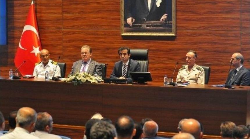 Mersin'de Se&ccedil;im G&uuml;venliği Toplantısı