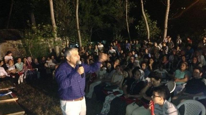 Mhp Milletvekili Yılmaz, İhsanoğlu'na Destek Turunda