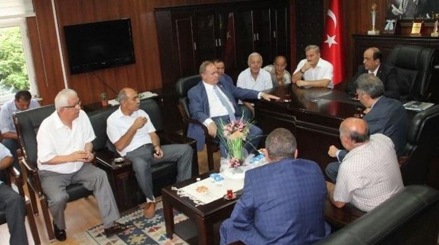 Chp Heyeti İhsanoğlu İ&ccedil;in Destek İstedi