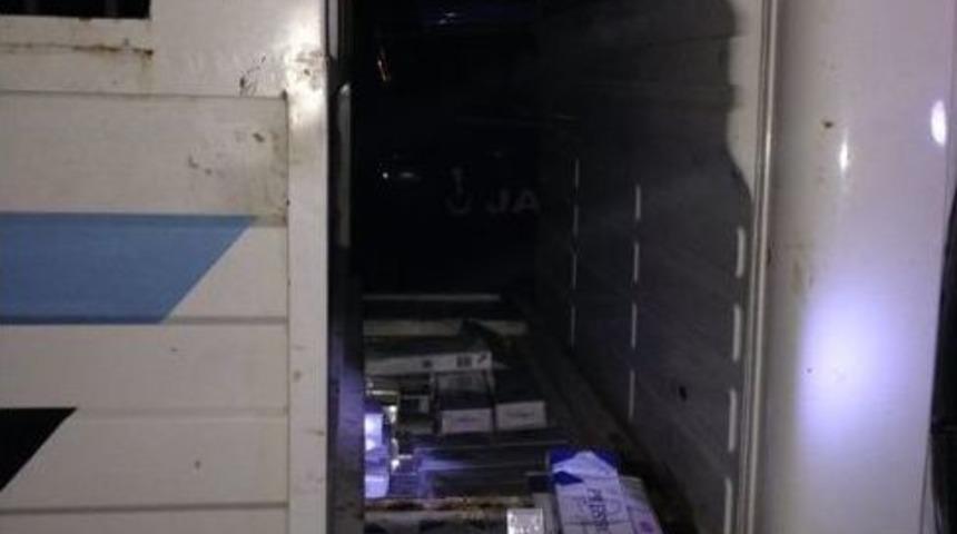 Bozkır&rsquo;da Ka&ccedil;ak Sigara Ele Ge&ccedil;irildi