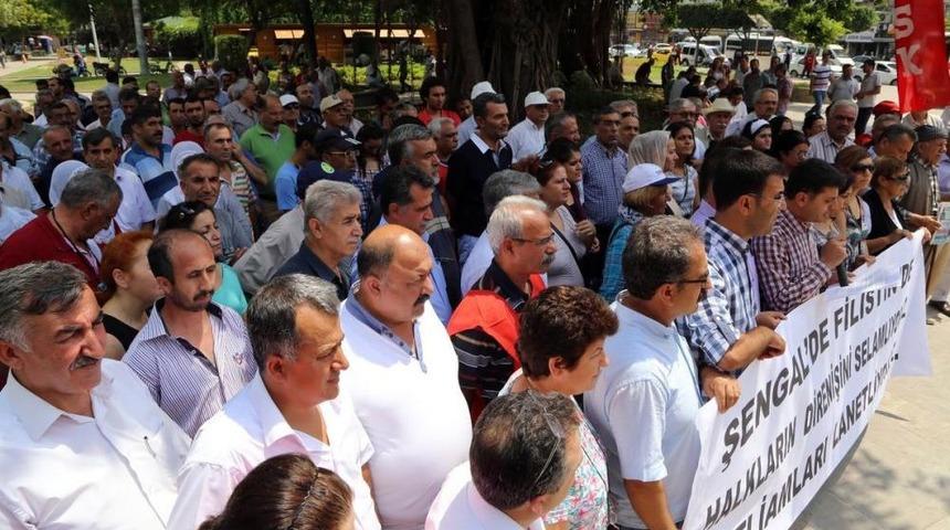 Adana'da Sivil Toplum Kuruluşları, İsrail Ve IŞİD'in Saldırılarını Kınadı