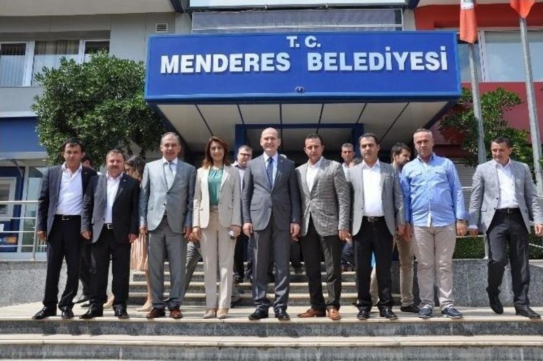S&uuml;leyman Soylu, Menderesli Vatandaşlarla Buluştu
