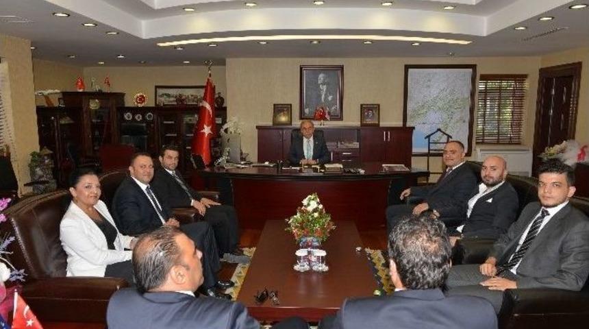 Agiad Y&ouml;netimi, Vali B&uuml;y&uuml;k&rsquo;&uuml; Ziyaret Etti