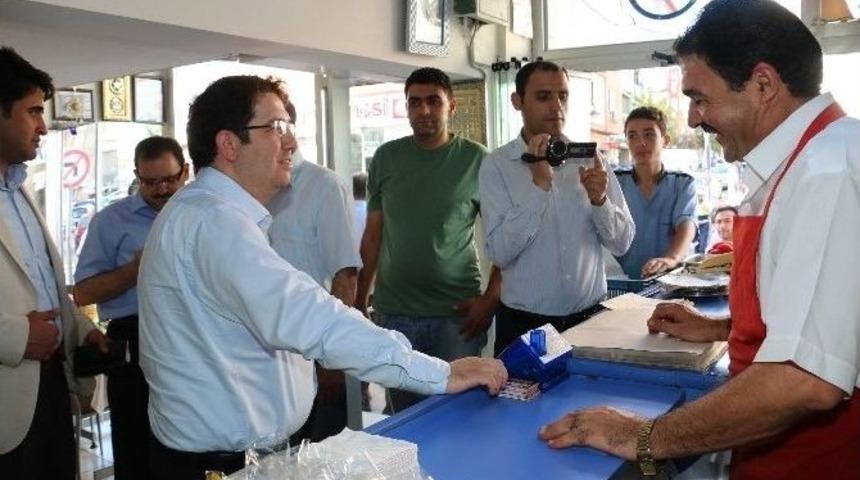 Başkan Yazgı Esnafları Ziyaret Etti