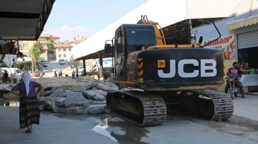 Milas'ta İş Kazası Ucuz Atlatıldı