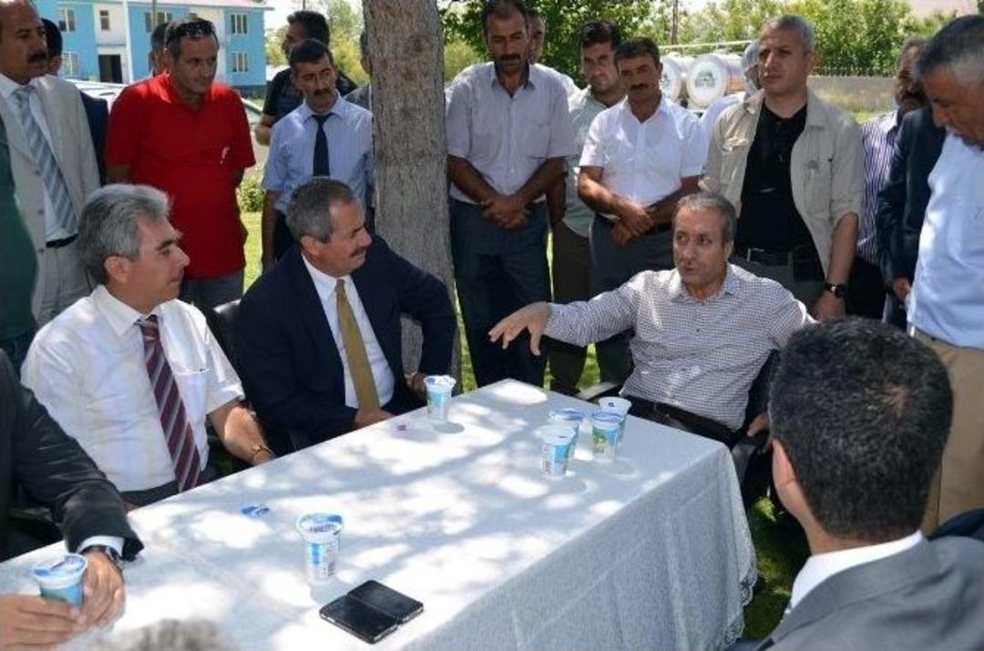 Bakan Eker Adilcevaz&rsquo;da İncelemelerde Bulundu