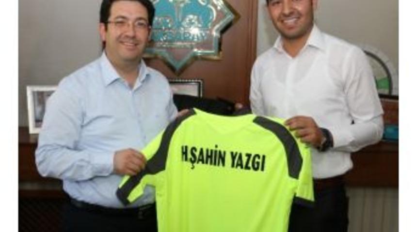 Başkan Yazgı&rsquo;ya Hakem Forması