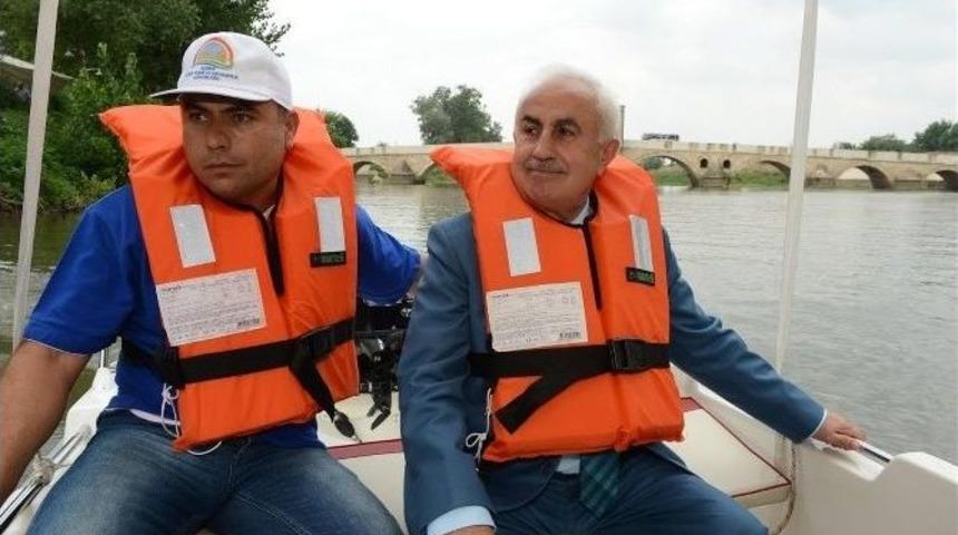 Edirne&rsquo;de Su &Uuml;r&uuml;nleri Kontrol Teknesi G&ouml;reve Hazır