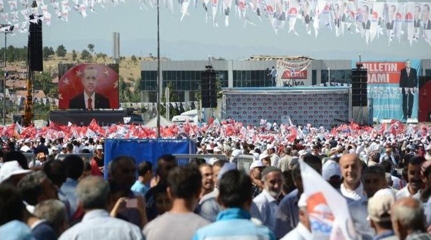 Cumhurbaşkanı Adayı Ve Başbakan Erdoğan Malatya&rsquo;da