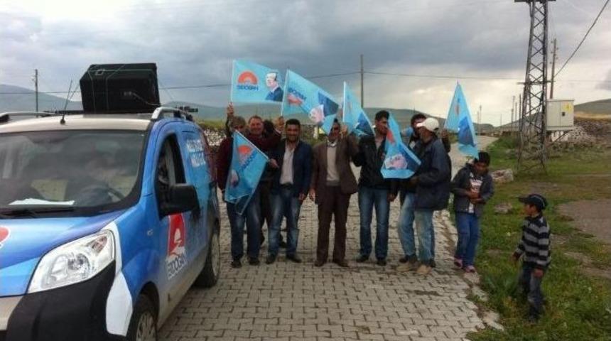 &Ccedil;ıldır Halkından Erdoğan'a B&uuml;y&uuml;k Destek