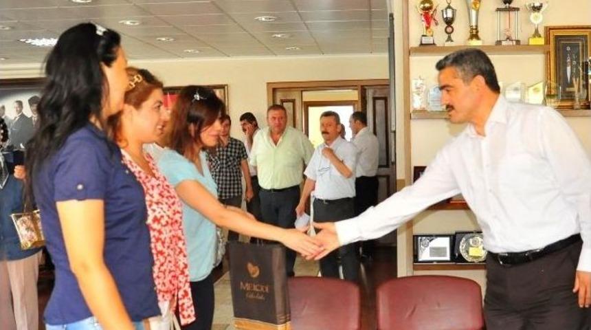 Başkan Alıcık, &Ouml;zel Hatem Y&ouml;neticilerini Ağırladı