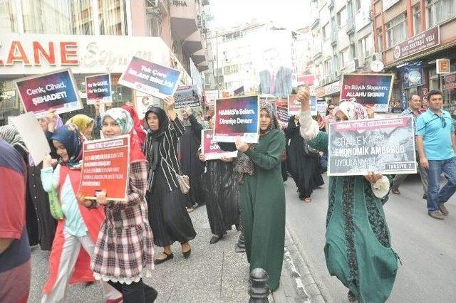 Balıkesir'deki İsrail Protestosu