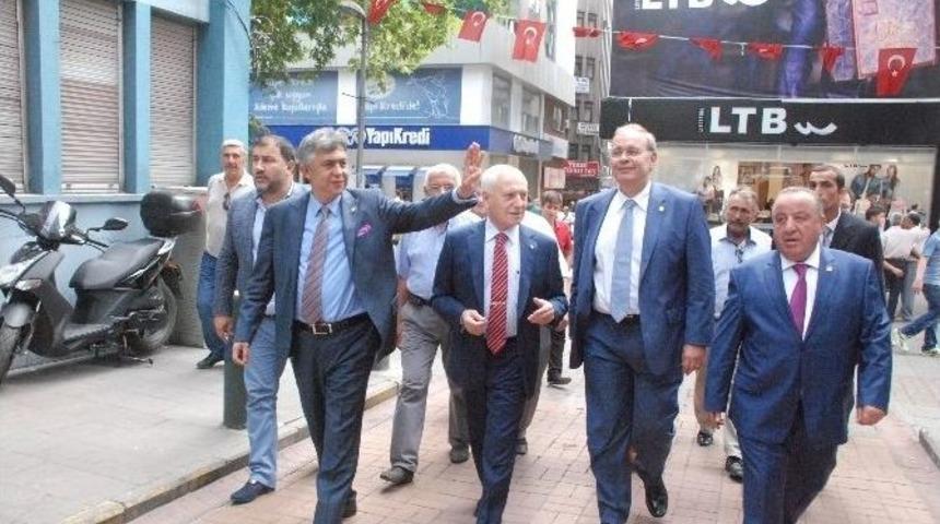 Chp Genel Başkan Yardımcısı Öztrak Zonguldak’ta Esnafı Gezdi