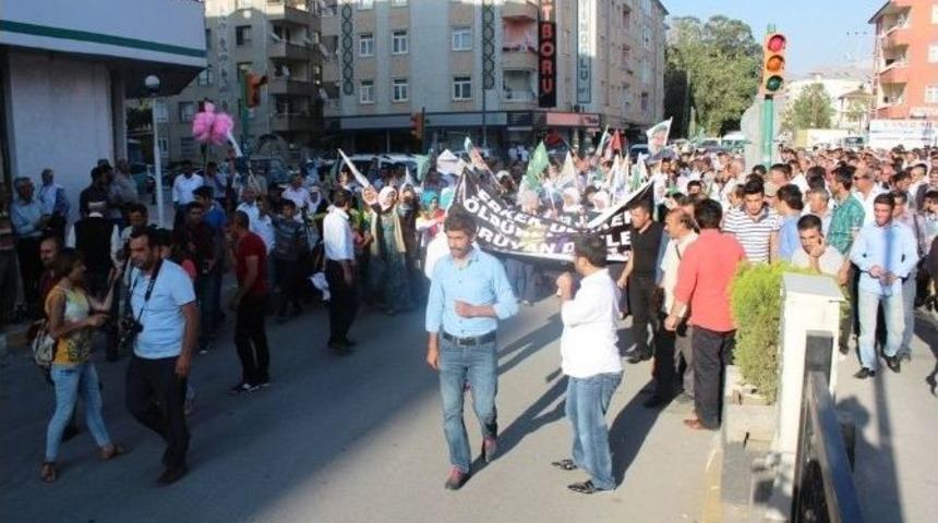 Van&rsquo;da Şengal&rsquo;e Destek Y&uuml;r&uuml;y&uuml;ş&uuml;