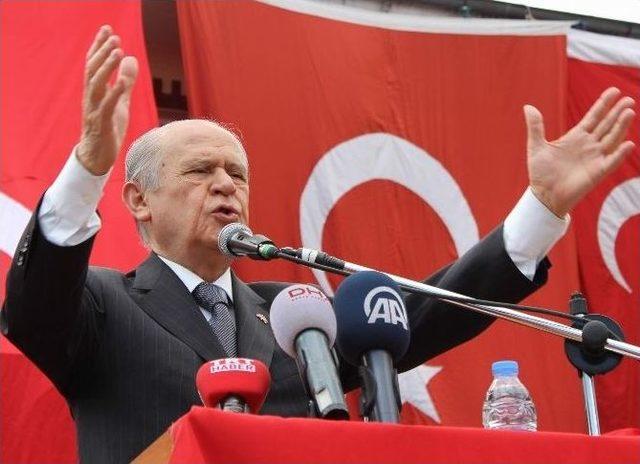 Mhp Genel Başkanı Devlet Bahçeli: